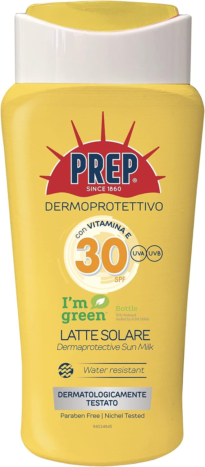 PREP Latte Solare 30 Crema Protezione Solare Dermoprotettivo 200ml.