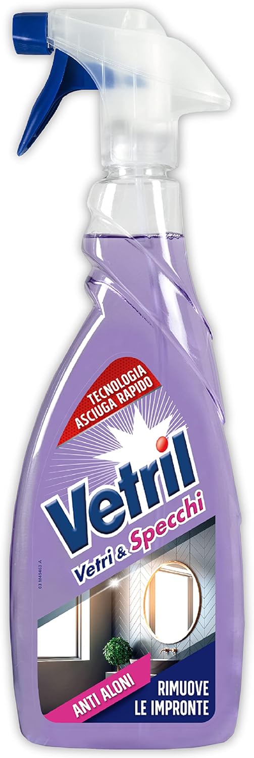 Vetril Detergente Spray Vetri e Superfici