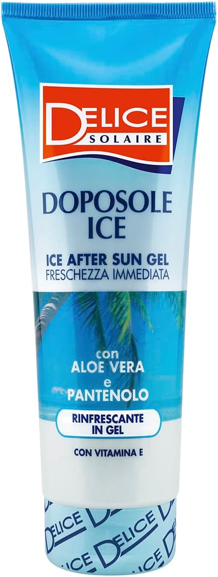 Delice Solaire Doposole Ice Gel da 250ml con Aloe Vera e Pantenolo Rinfrescante.