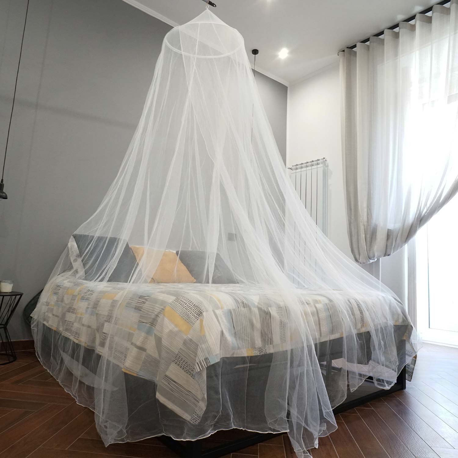 Zanzariera Per Letto Matrimoniale Mosquito Killer a Baldacchino 60x250x1200  CM