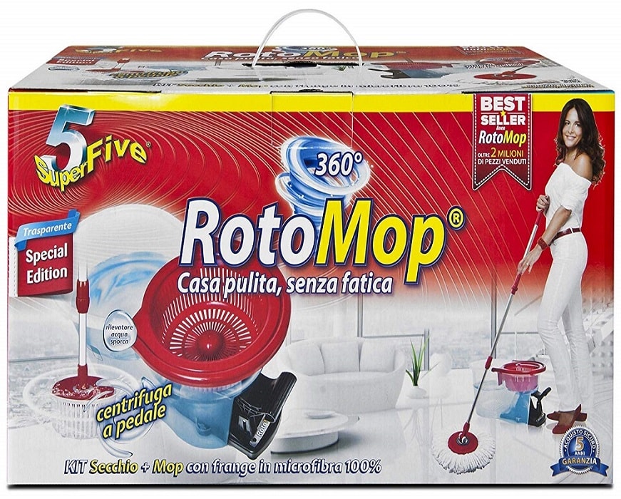 Rotomop Roto Mop Superfive Mocio X5