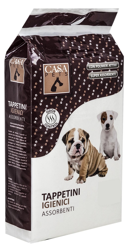 Tappetini Igienici Per Cani Assorbenti - 100pz Grandi 60x60 cm