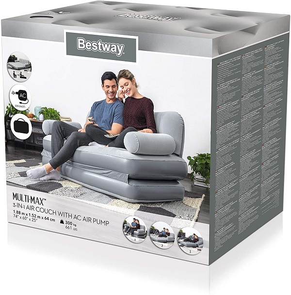 Relax puro su questo divano gonfiabile 2 posti | LGV Shopping