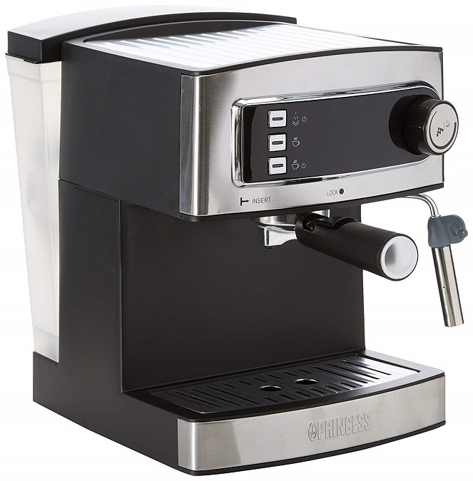 Macchina Caffe' Espresso Automatica Monta Latte Schiuma Cappuccino Vapore 15bar.